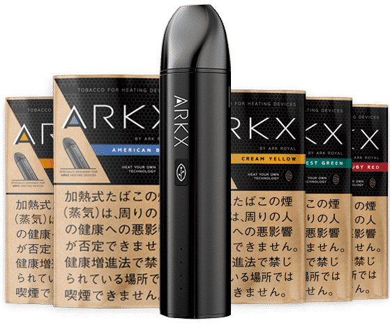 Arkx Arkx アークエックス は加熱式たばこで上質なたばこ葉の味わいが楽しめます さらにコスパも高く経済的 独自のヒート ユア オウン テクノロジーが極上の吸い心地を実現します
